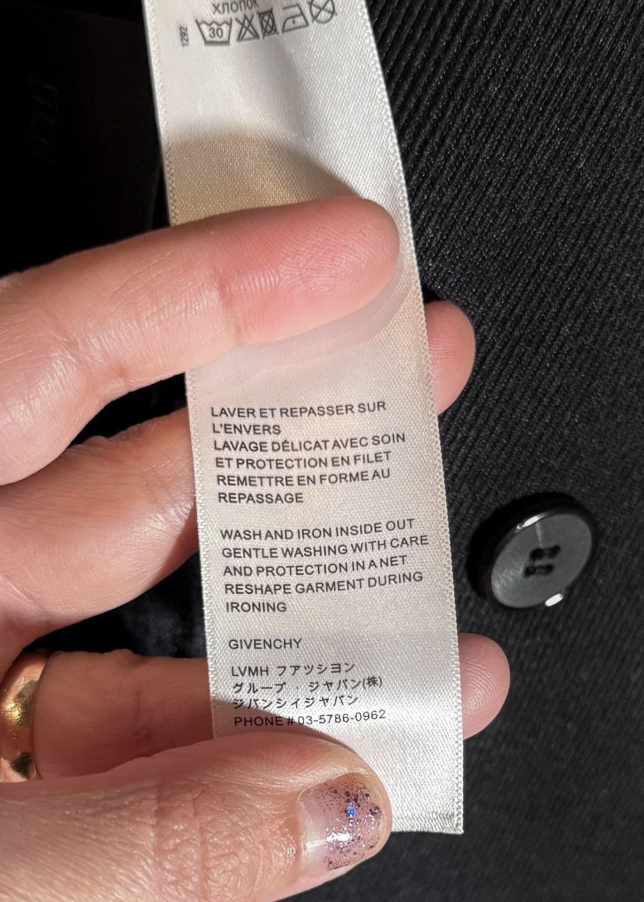 Givenchy Givenchy Black U-Lock Oversized Blazer Size 46R - 11 Thumbnail