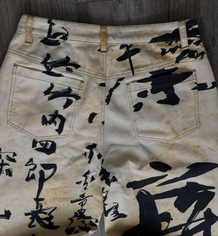 Japanese Brand Streetwear Gothic Hip Hop Style Jeans Size US 36 / EU 52 - 8 Thumbnail