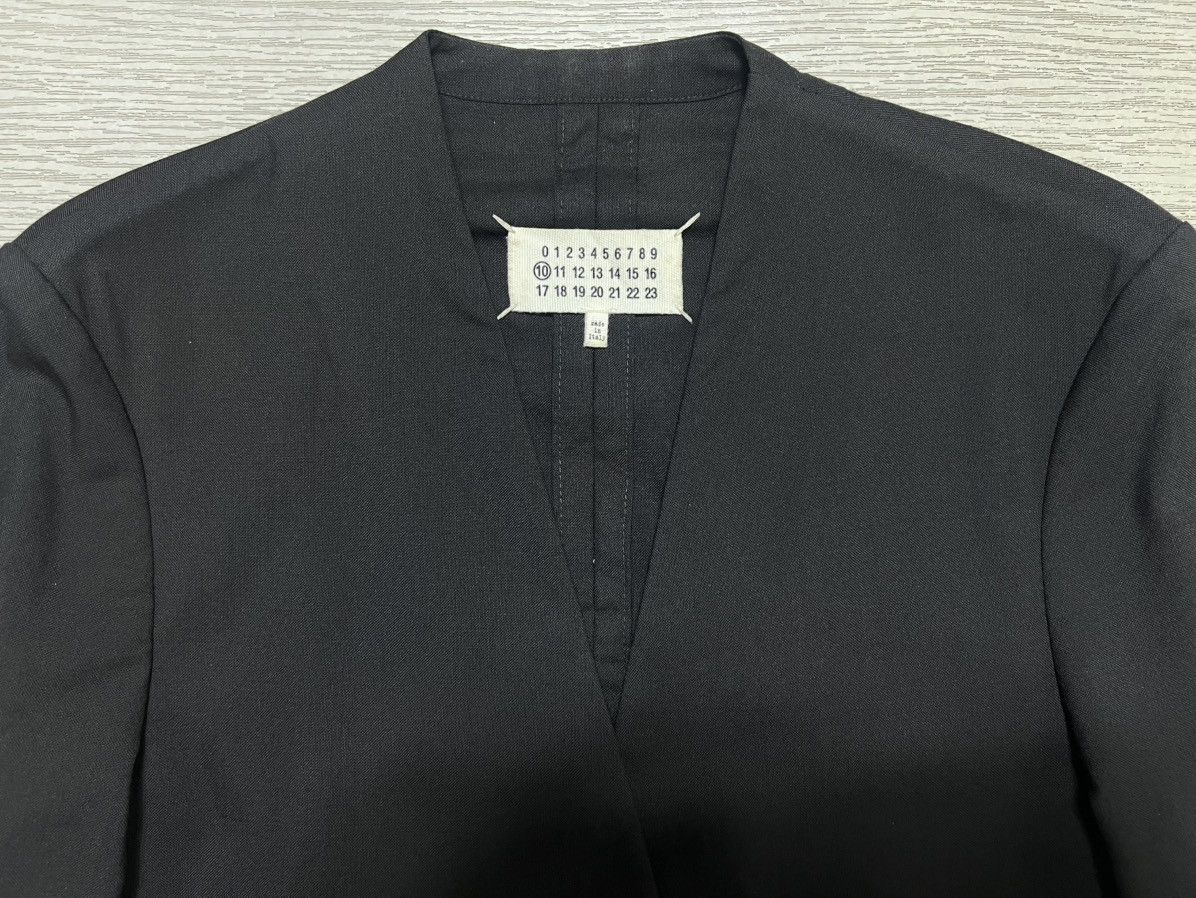 Maison Margiela Maison Margiela - S/S 18’ - Collarless Blazer Size 46S - 9 Thumbnail