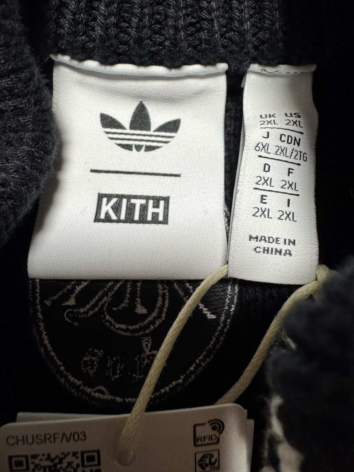 Adidas × Kith Kith x Adidas Football Wyona Knit Jacket Size US XXL / EU 58 / 5 - 7 Thumbnail