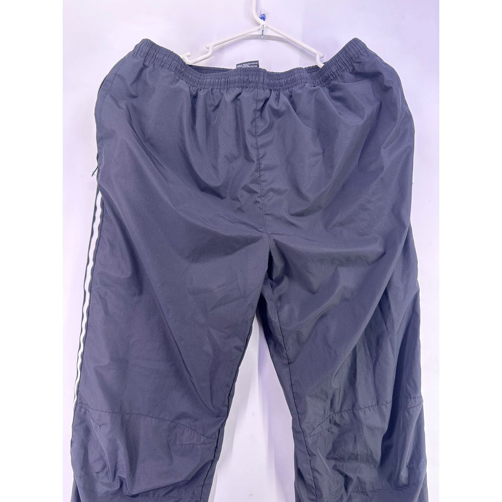 & Other Stories VTG Easton Black Warmup Track Windbreaker Jogger Tapered XL Size US 34 / EU 50 - 5 Thumbnail