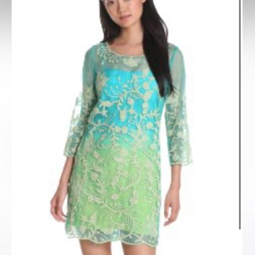 Yoana Baraschi l NWT Magic Vine Ombr Tunic Dress Size 8 - krearack.com