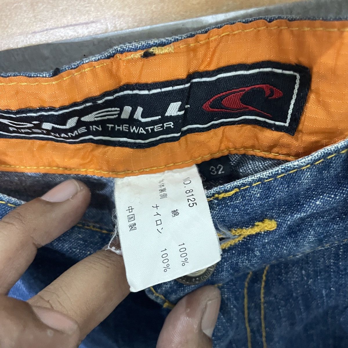 O'Neill Vintage Oneill Surf Denim Jeans Size US 30 / EU 46 - 6 Thumbnail
