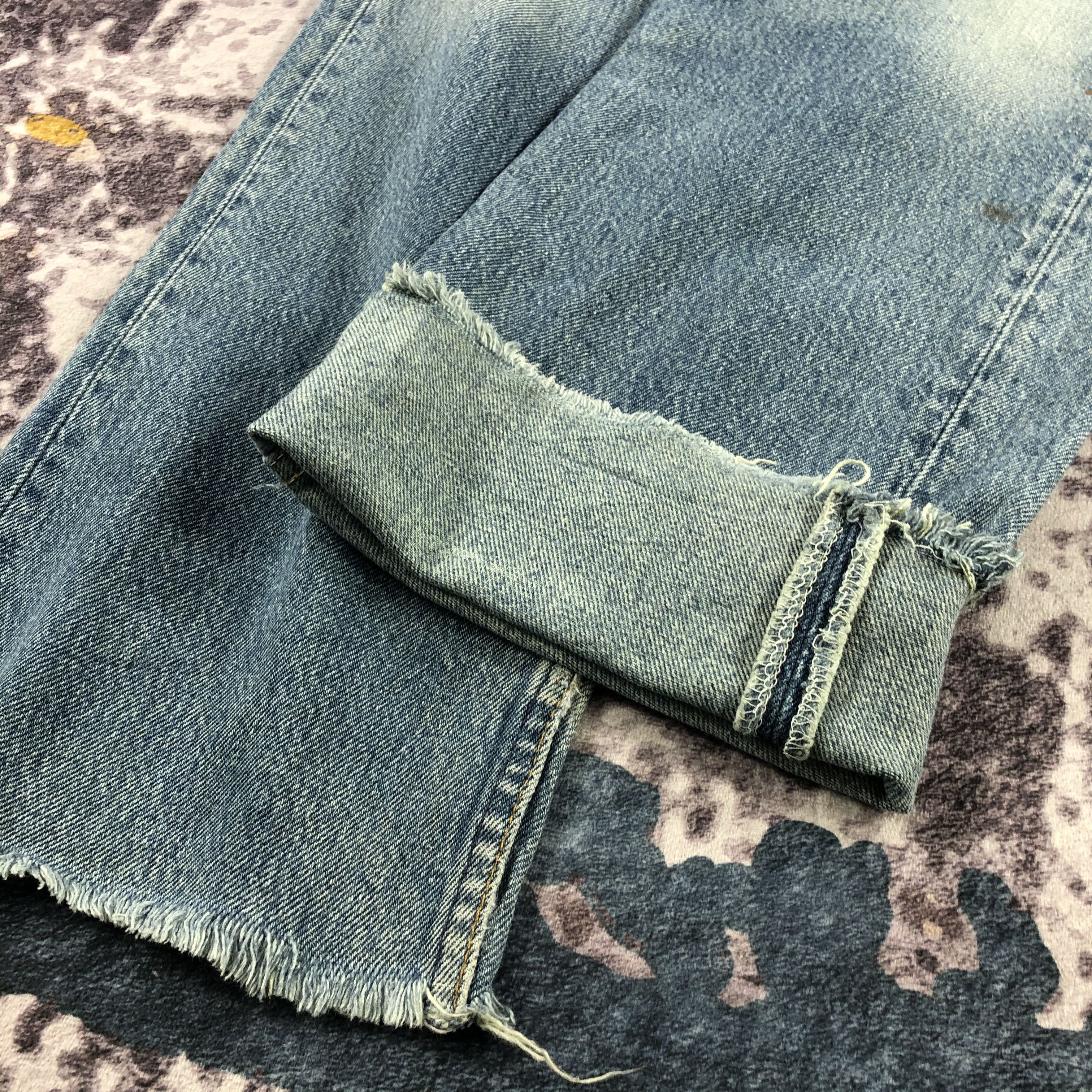 Levi's × Vintage 90s Vintage Blue Wash Levis 501 Jeans-JM2372 Size US 32 / EU 48 - 7 Thumbnail