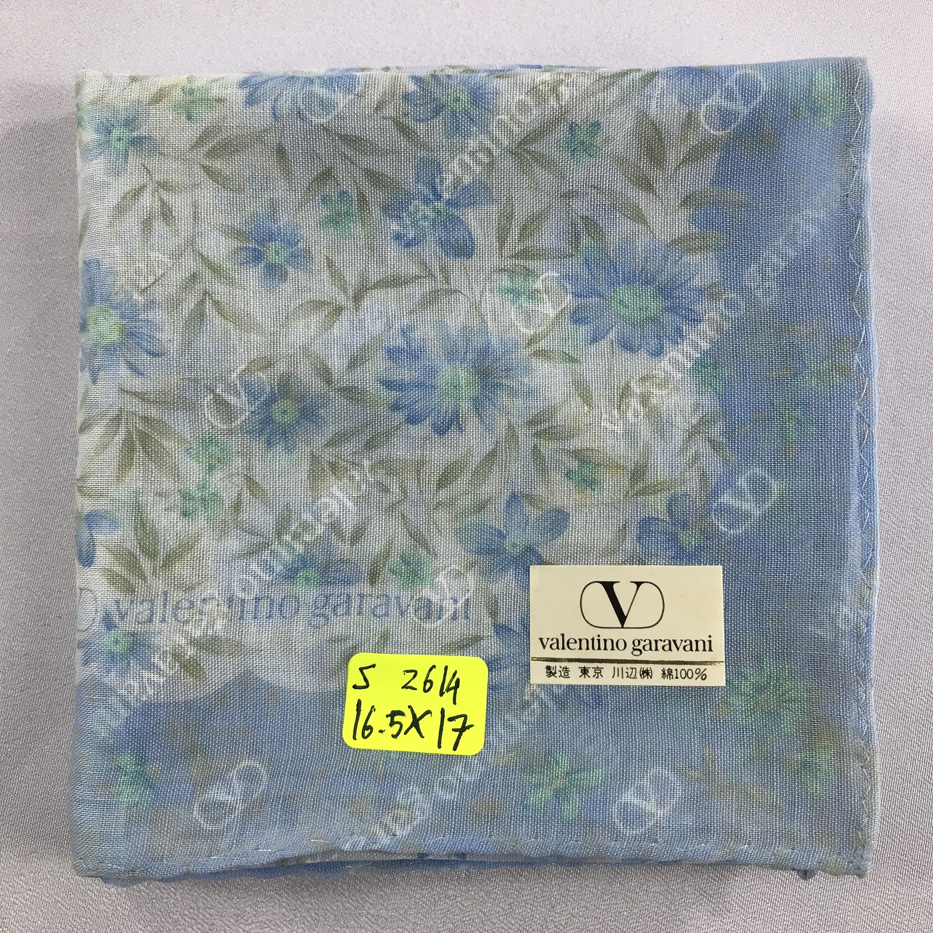Valentino × Vintage Valentino Garavani Bandana / Handkerchief/Neckerchief -S2614 Size ONE SIZE - 5 Thumbnail