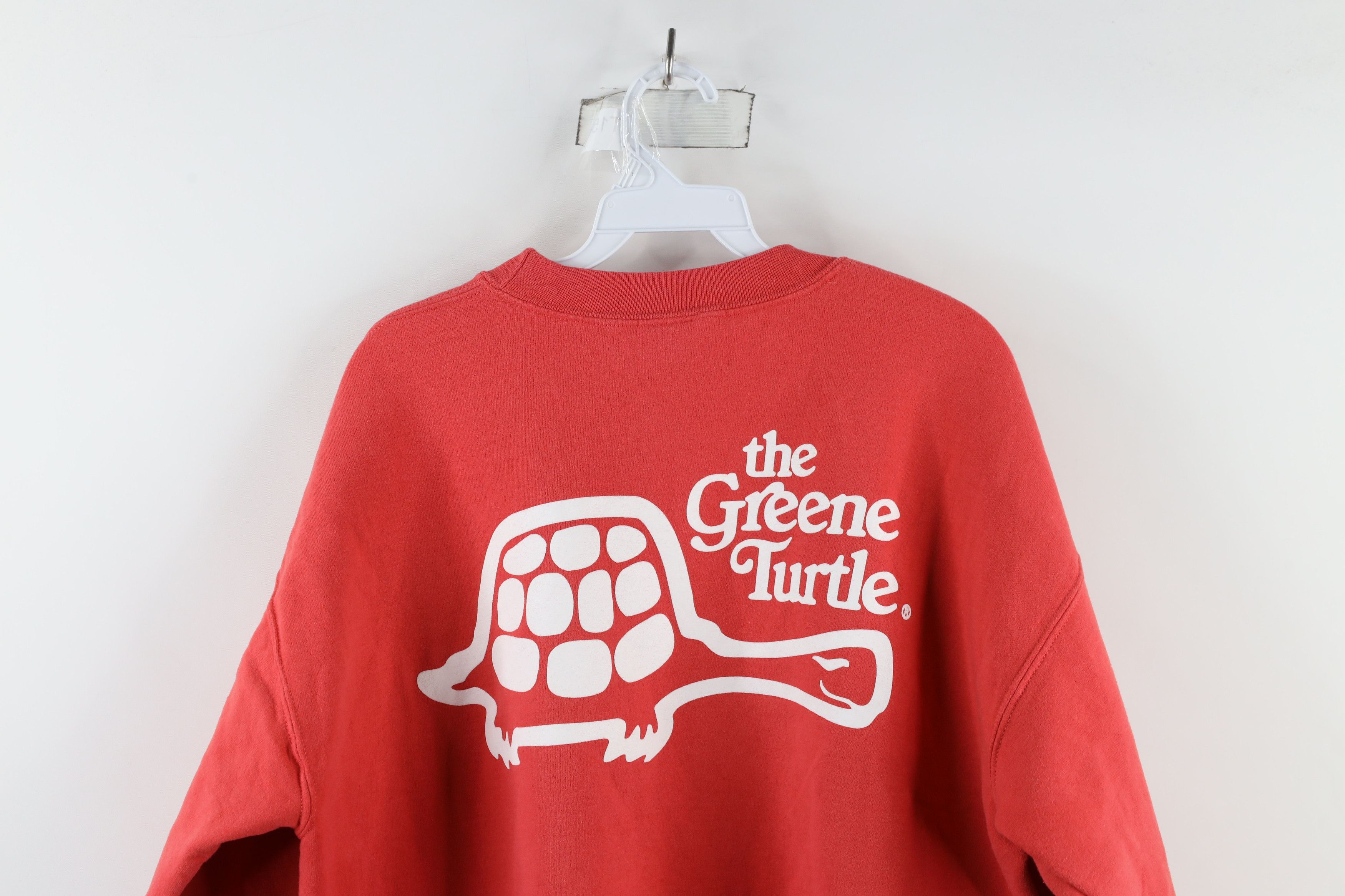 Vintage Vintage Out The Green Turtle Sports Bar Sweatshirt Salmon Size US L / EU 52-54 / 3 - 8 Thumbnail