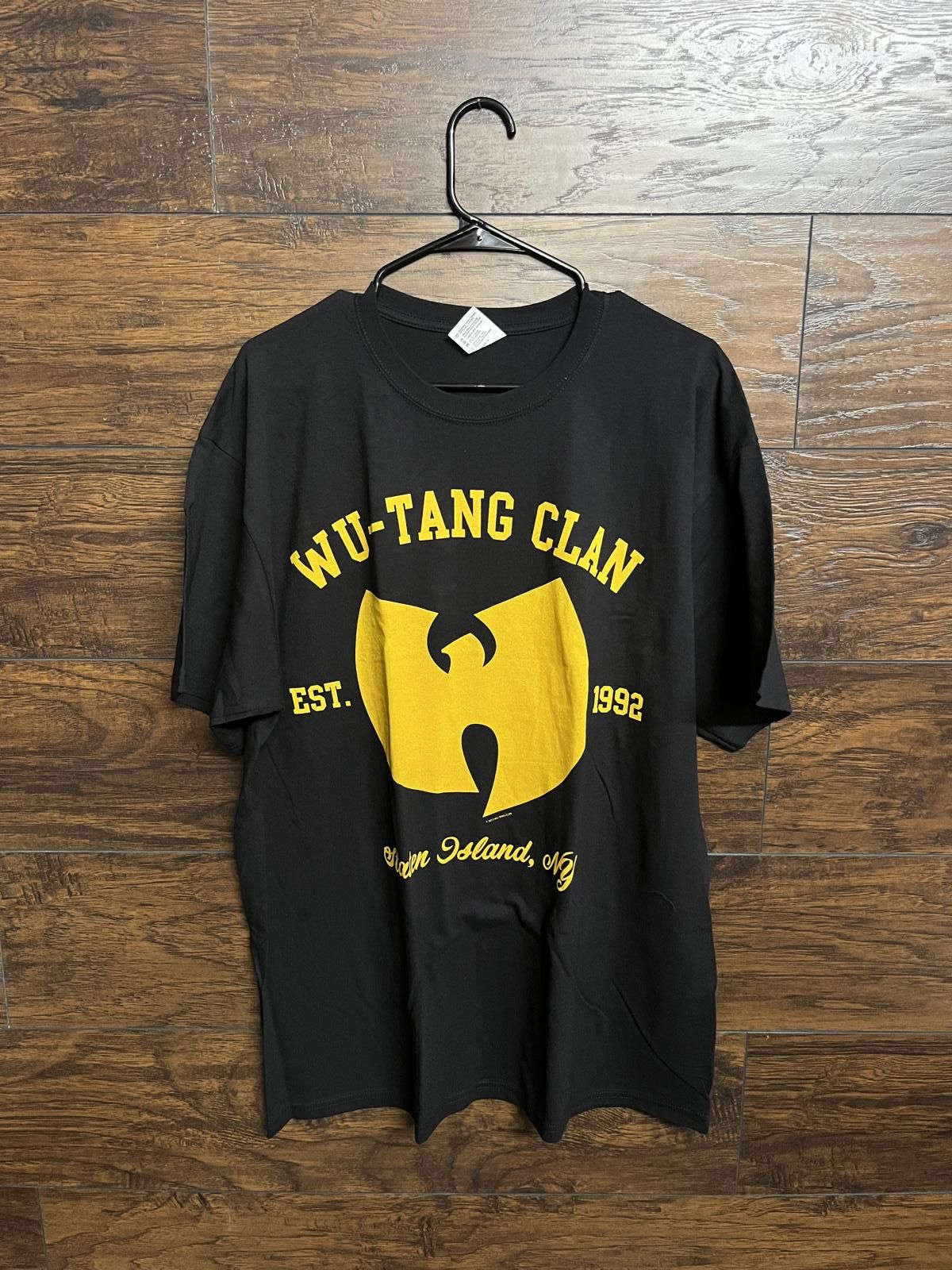 Designer Wu-Tang Clan T-shirt Staten Island NY EST. 1992 Shirt XL Size US XL / EU 56 / 4 - 1 Thumbnail