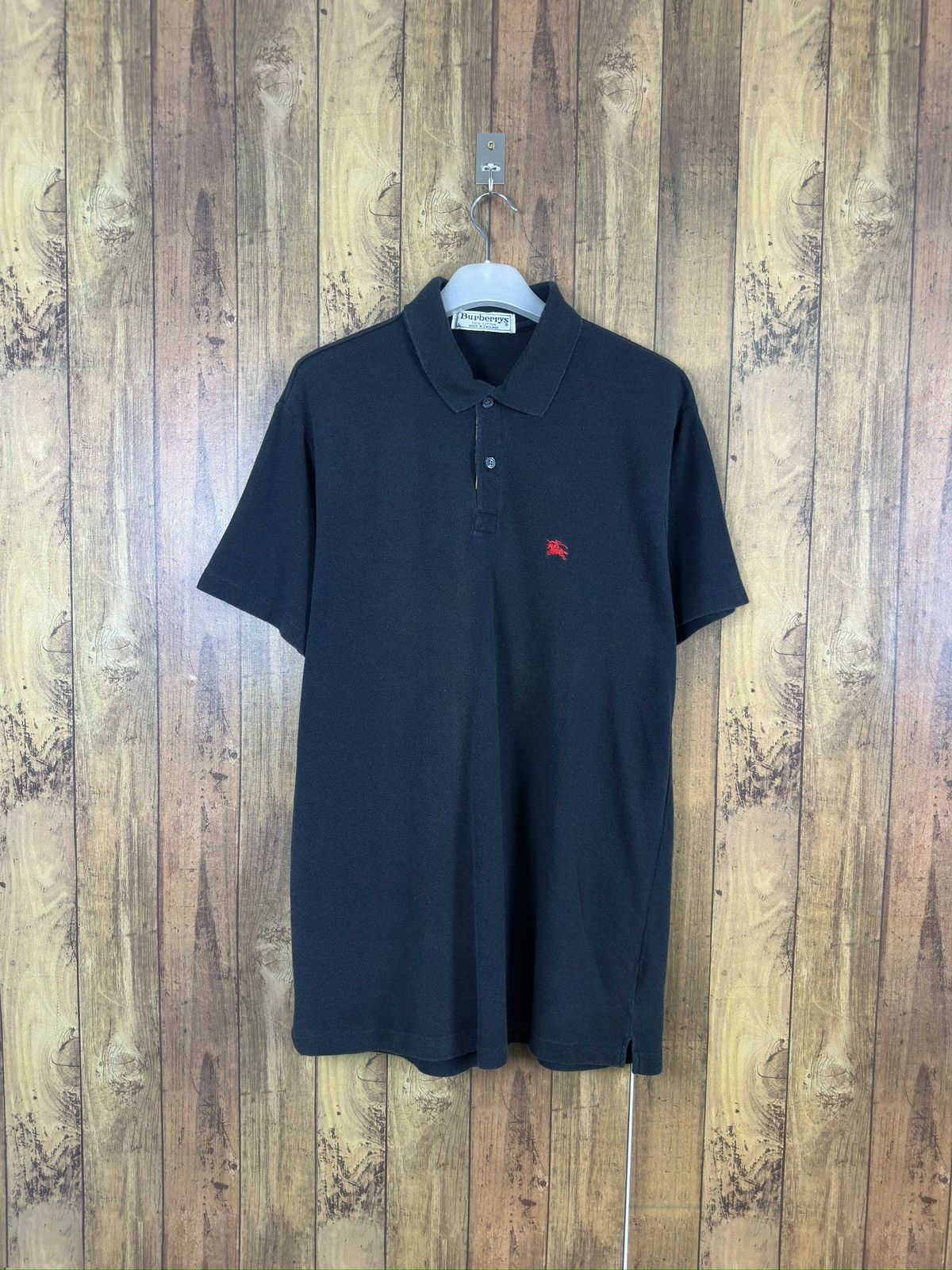 Burberry Prorsum Vintage Burberry England Polo Shirt A289 Size US S / EU 44-46 / 1 - 1 Thumbnail