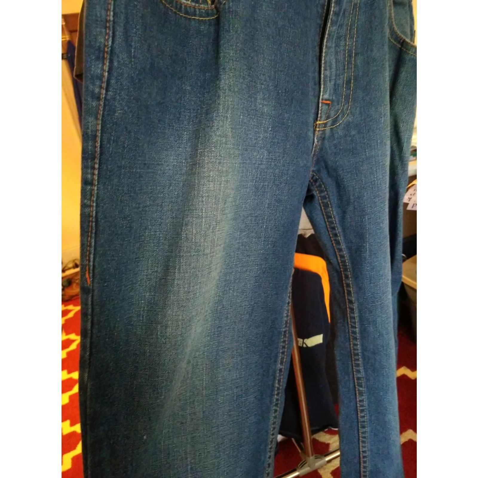 True Religion VINTAGE True Religion Jeans Billy Made In USA Men 38x33 Blue USA 90s Wide-Leg Jeans Billy Mens X 33? Size US 38 / EU 54 - 2 Thumbnail