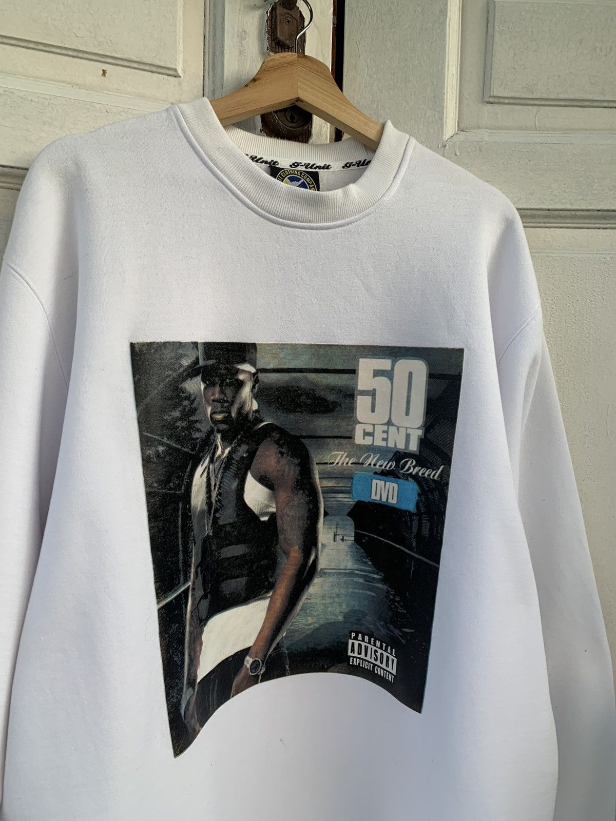 50 Cent × G-Unit × Rap Tees Y2k G Unit 50 cents Sweatshirt Size US XL / EU 56 / 4 - 2 Thumbnail