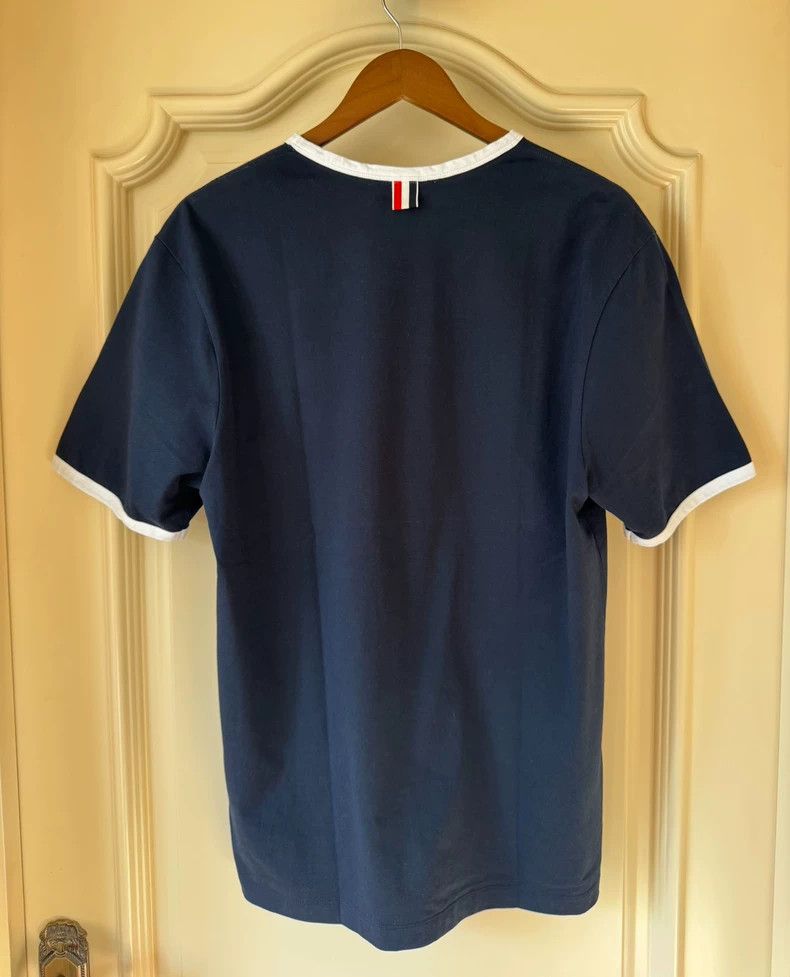 Thom Browne Thom browne Tibetan blue short-sleeved T-shirt 2504-Nextarr Size US L / EU 52-54 / 3 - 2 Thumbnail
