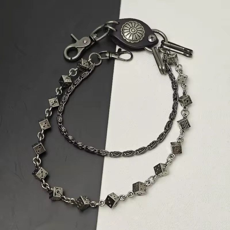 Japanese Brand × Jewelry Vintage Long Metal Rock Trousers Hipster Pant Jean Keychain Size ONE SIZE - 2 Thumbnail