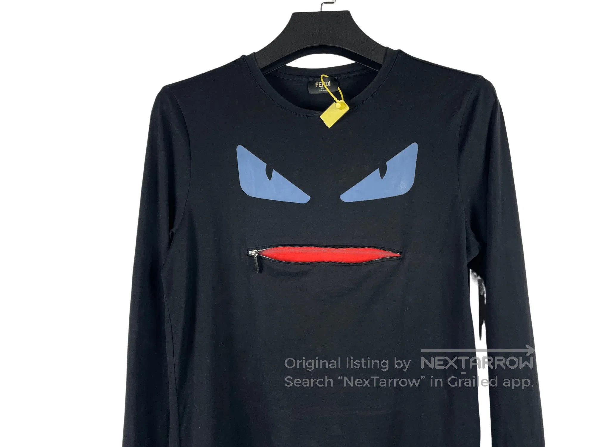 Fendi FENDI Little Demon Zip Pocket Long Sleeve Size US S / EU 44-46 / 1 - 2 Thumbnail