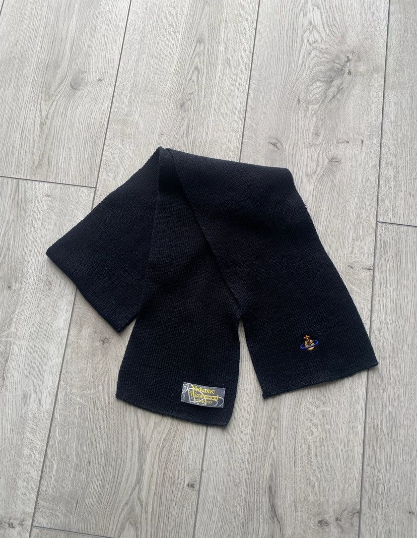 Other Vintage Vivienne Westwood Saturn Orb Logo Scarf Y2K Os Size ONE SIZE - 3 Thumbnail