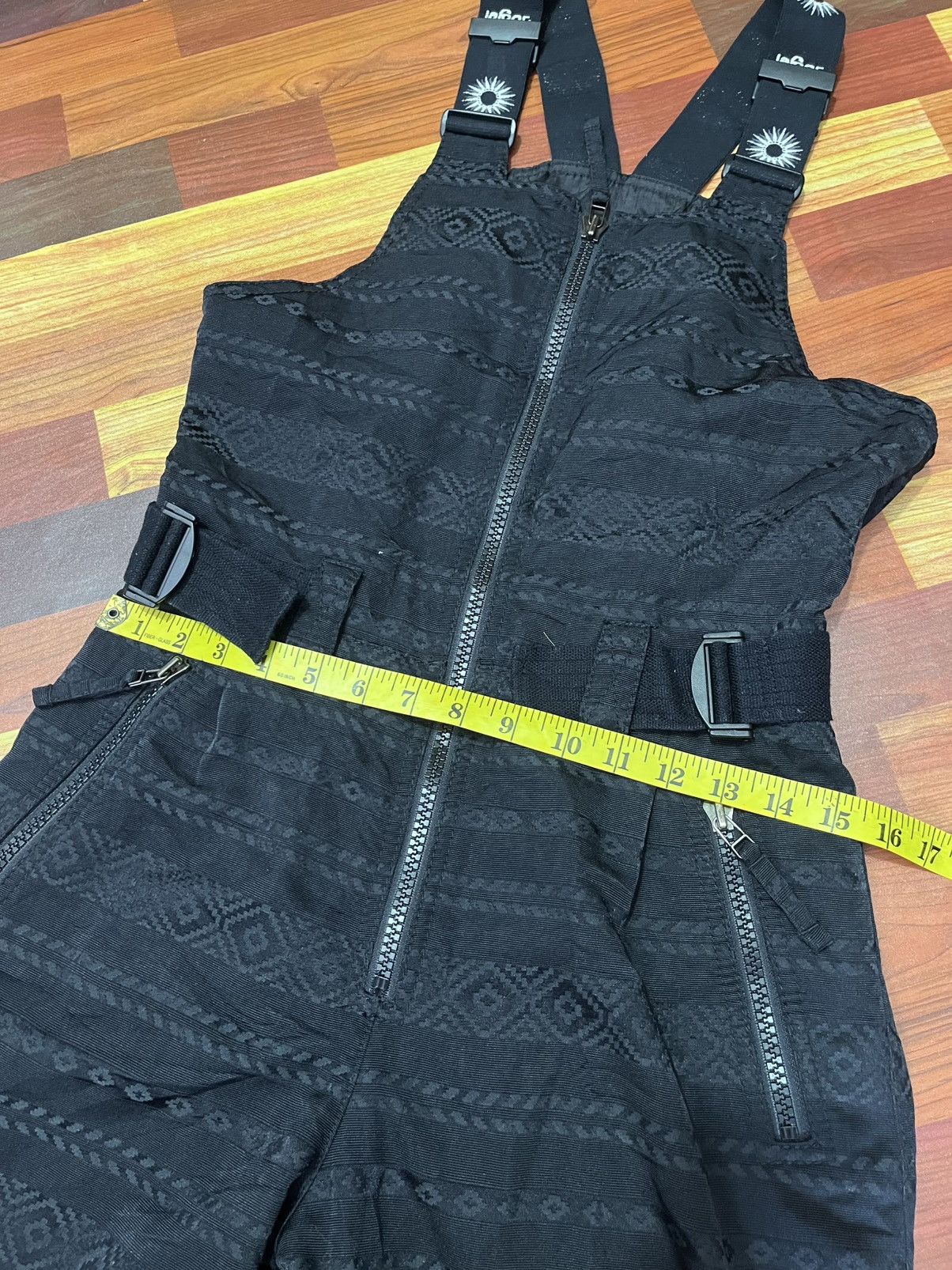 Gear for Sports Lafont Italy Jacquard Ski Bib Overalls Women Black Size 30" / US 8 / IT 44 - 13 Thumbnail