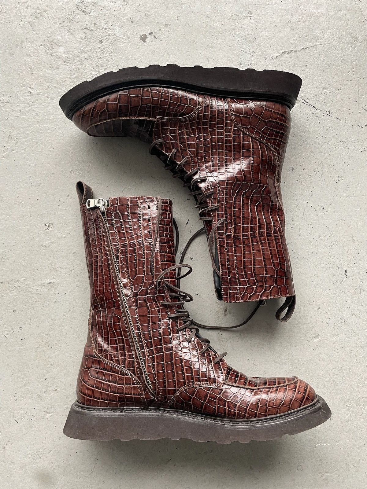Rhude Rhude Crocodile Boots Size US 11 / EU 44 - 1 Thumbnail