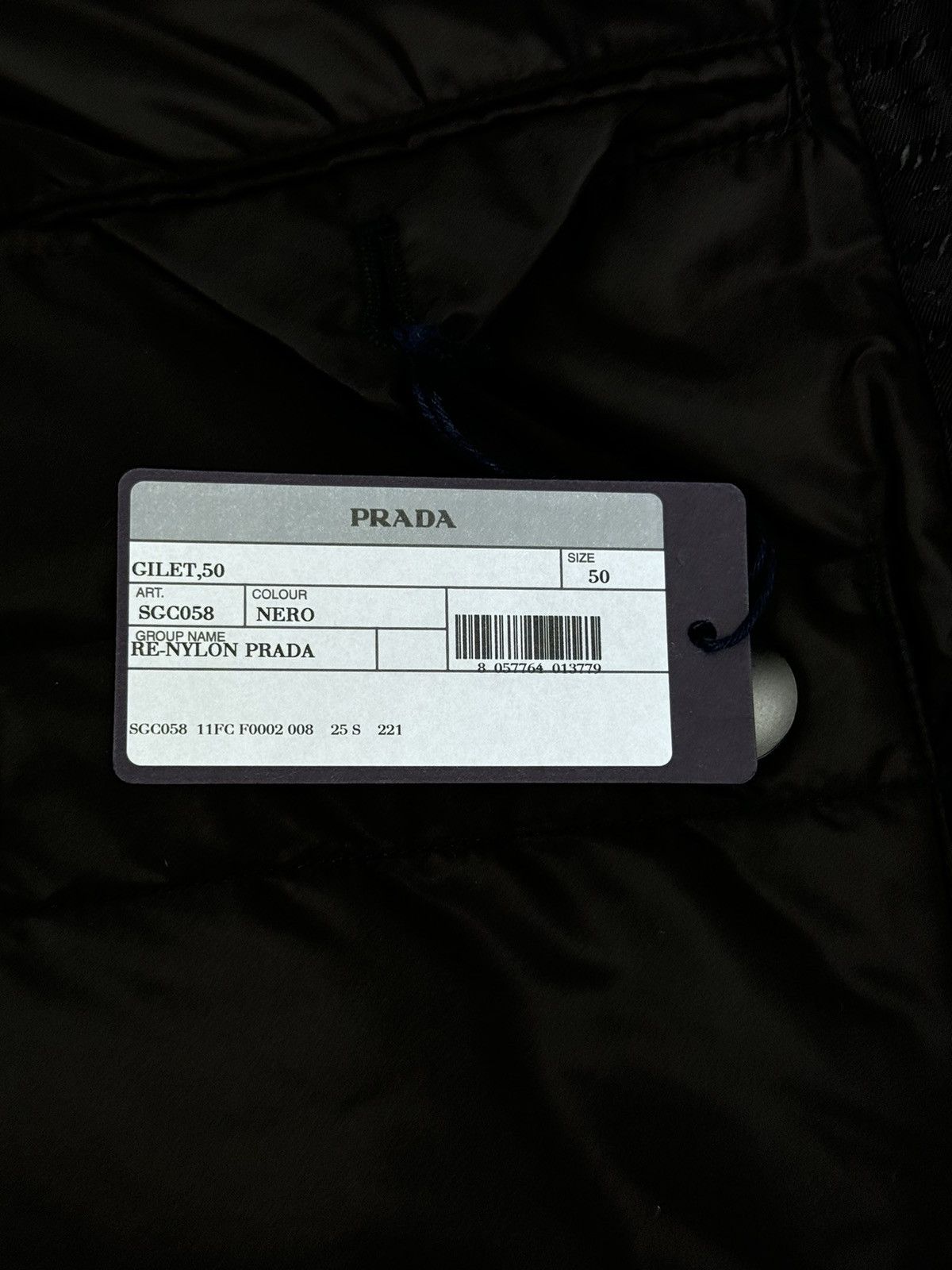 Prada LOGO PRINT VEST Size US L / EU 52-54 / 3 - 15 Thumbnail