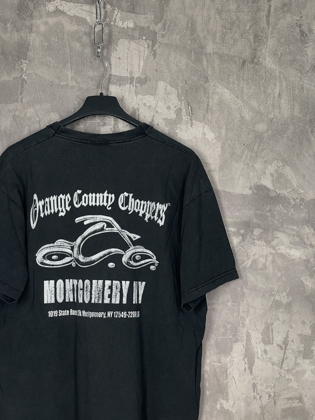 Band Tees × Vintage × West Coast Choppers Vintage Orange County Choppers T shirt Big Logo Center Logo Size US L / EU 52-54 / 3 - 4 Thumbnail