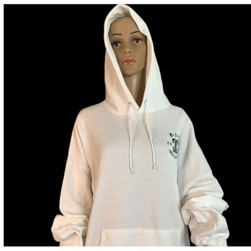 Hanes Hanes EcoSmart Men's Sz 3X Fleece Hoodie Reel Legend Fishing Size US XXL / EU 58 / 5 - 3 Thumbnail