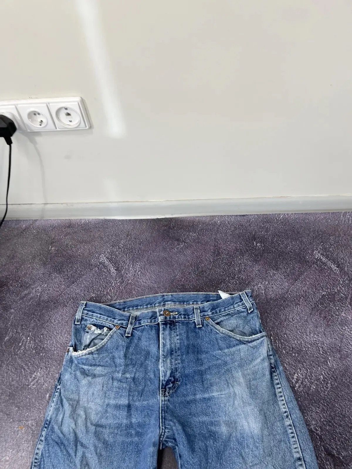 Dickies × Vintage Vintage Dickies USA Faded Blue Work Denim Hype Jeans Size US 34 / EU 50 - 8 Thumbnail