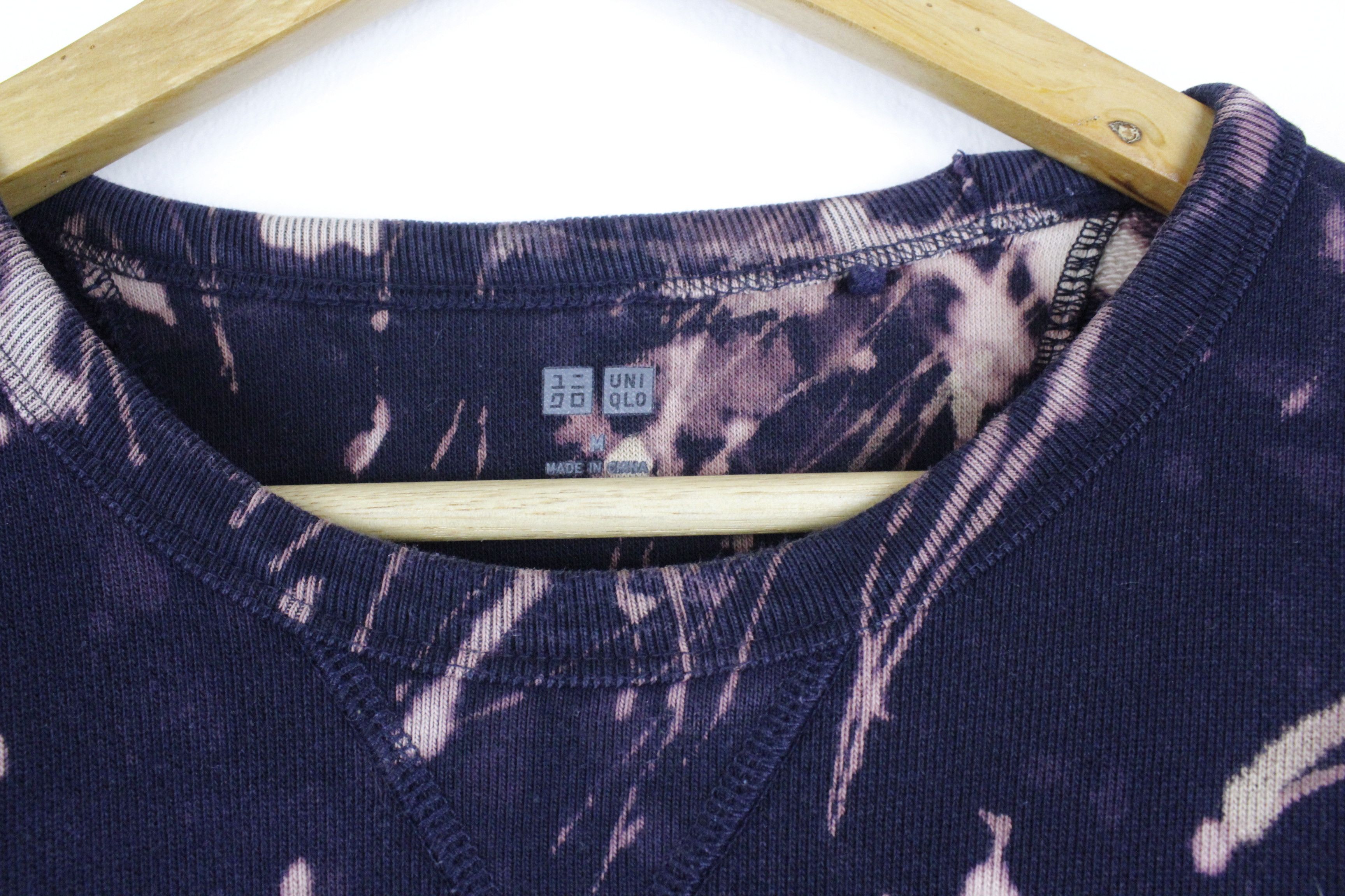 Japanese Brand × Uniqlo Uniqlo Custom Acid Tie Dye Sweatshirt Size US M / EU 48-50 / 2 - 3 Thumbnail