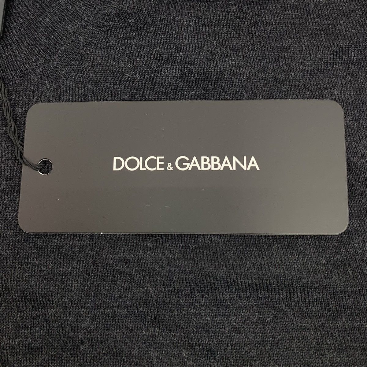 Dolce & Gabbana Dolce & Gabbana Black Wool Long Sleeve Knit Sweater K26WX Size US XS / EU 42 / 0 - 8 Thumbnail
