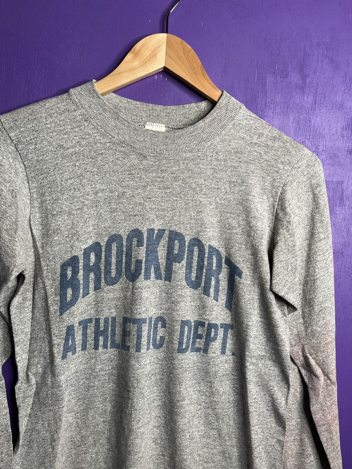 Champion × Vintage Vintage 80s champion brockport athletics long-sleeve tee Size US S / EU 44-46 / 1 - 3 Thumbnail