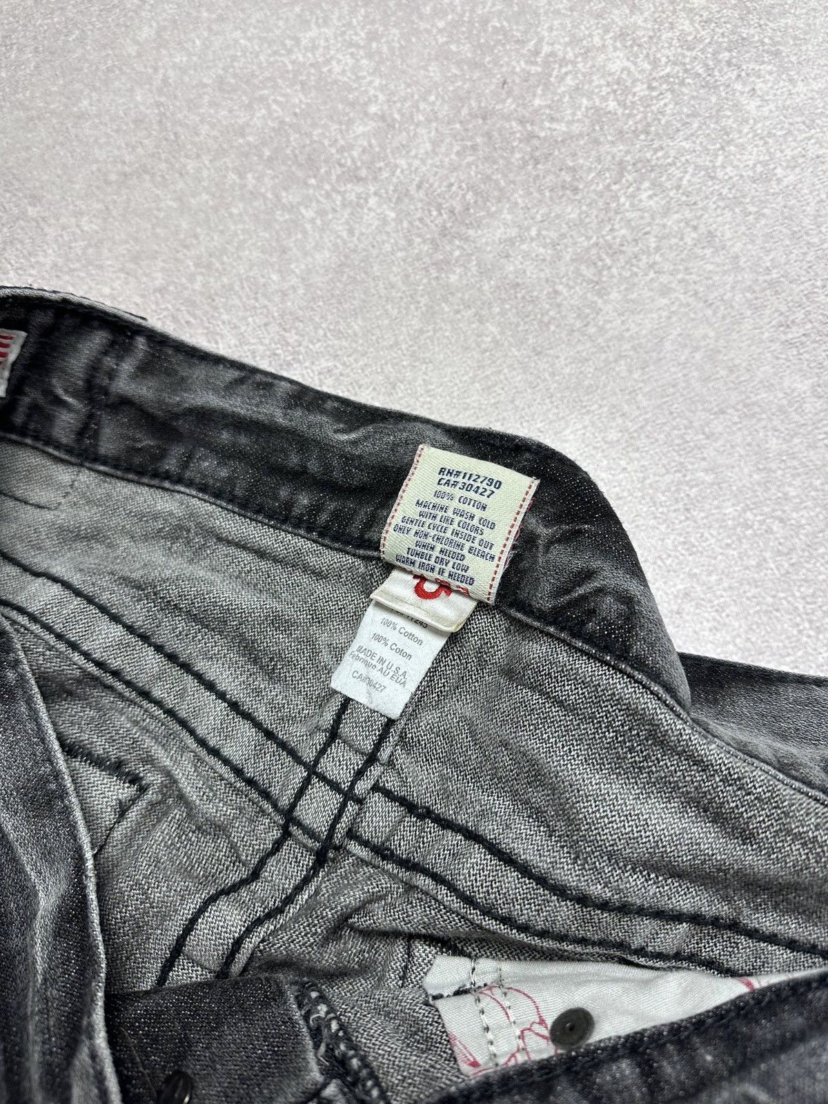 True Religion Vintage True Religion Rocco Baggy Jeans Rare 36 Straigth Size US 36 / EU 52 - 8 Thumbnail