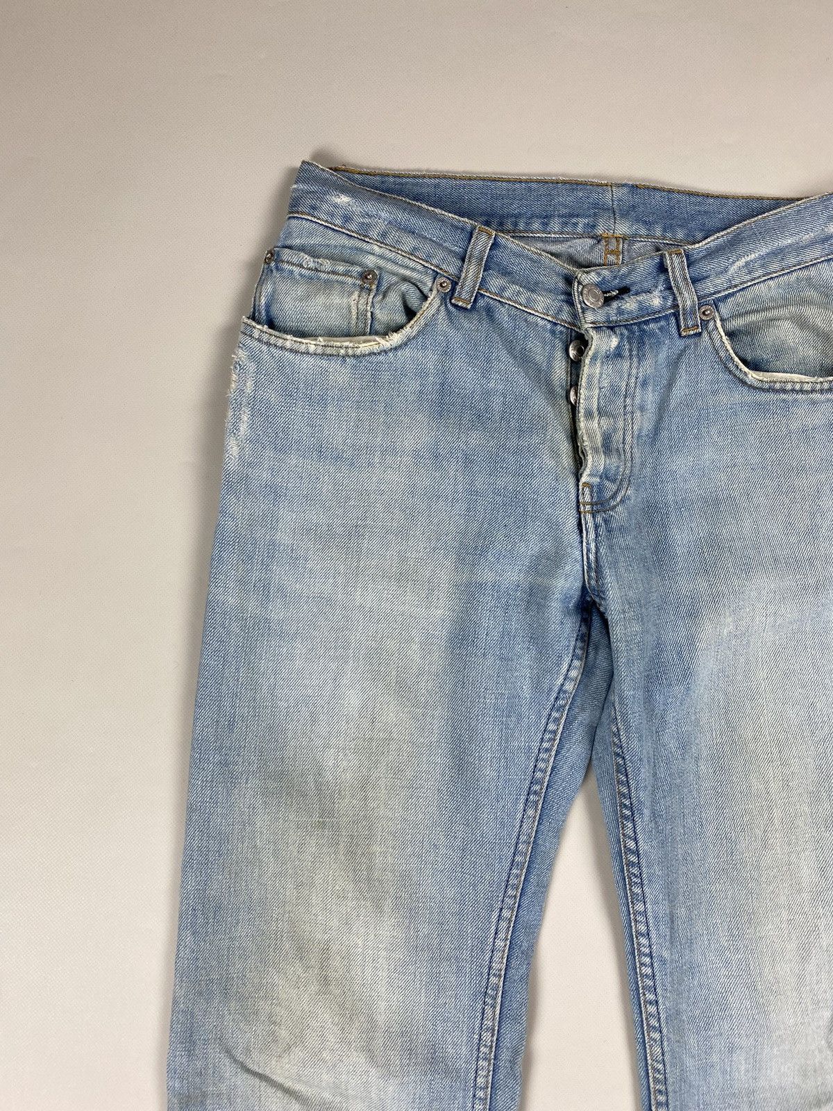 Helmut Lang Helmut Lang Vintage Men’s Distressed Denim Jeans Size 29 / S Size US 29 - 6 Thumbnail