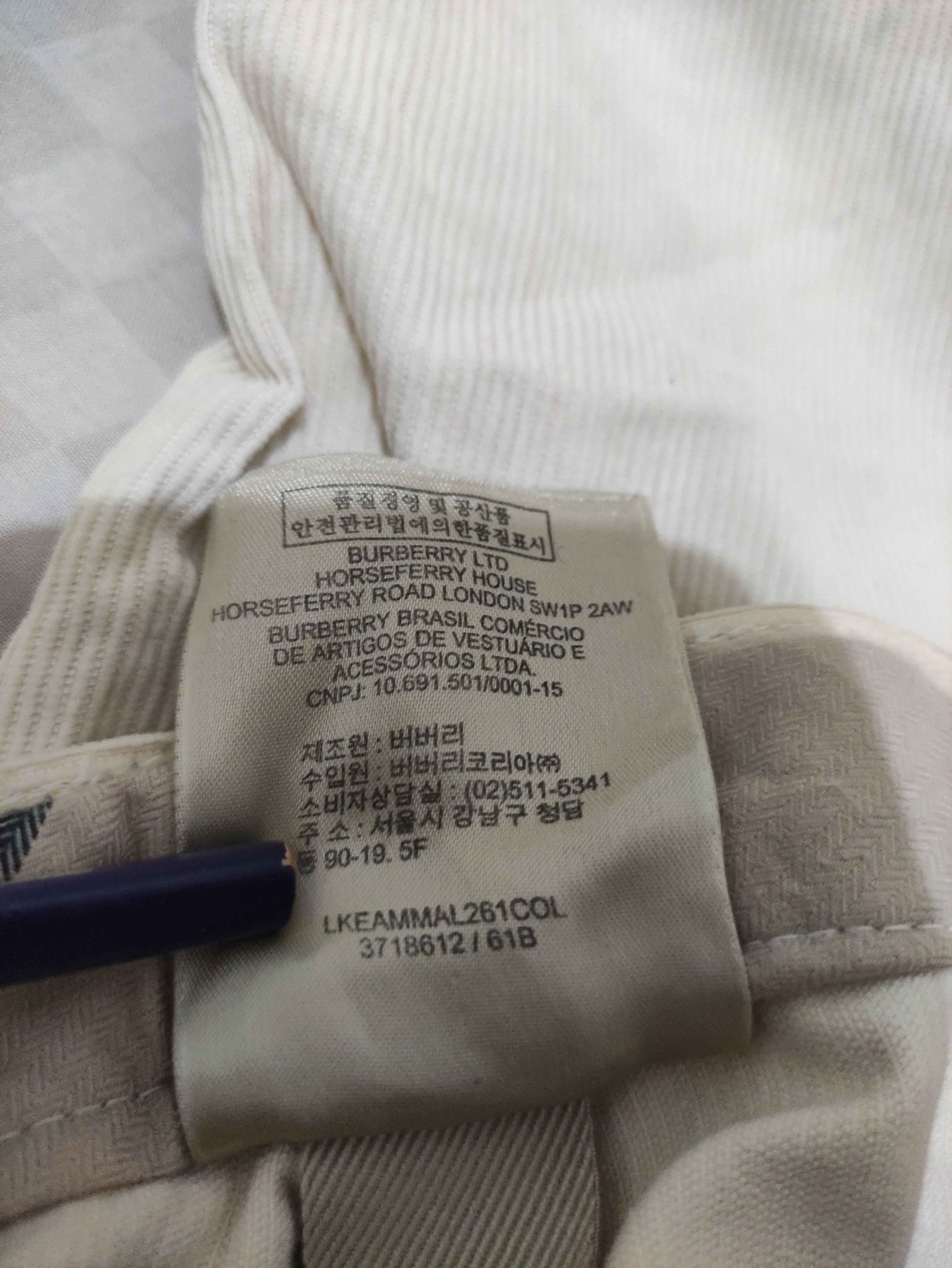 Burberry Burberry Brit Beige Corduroy Pants 32 L/M Size US 32 / EU 48 - 6 Thumbnail