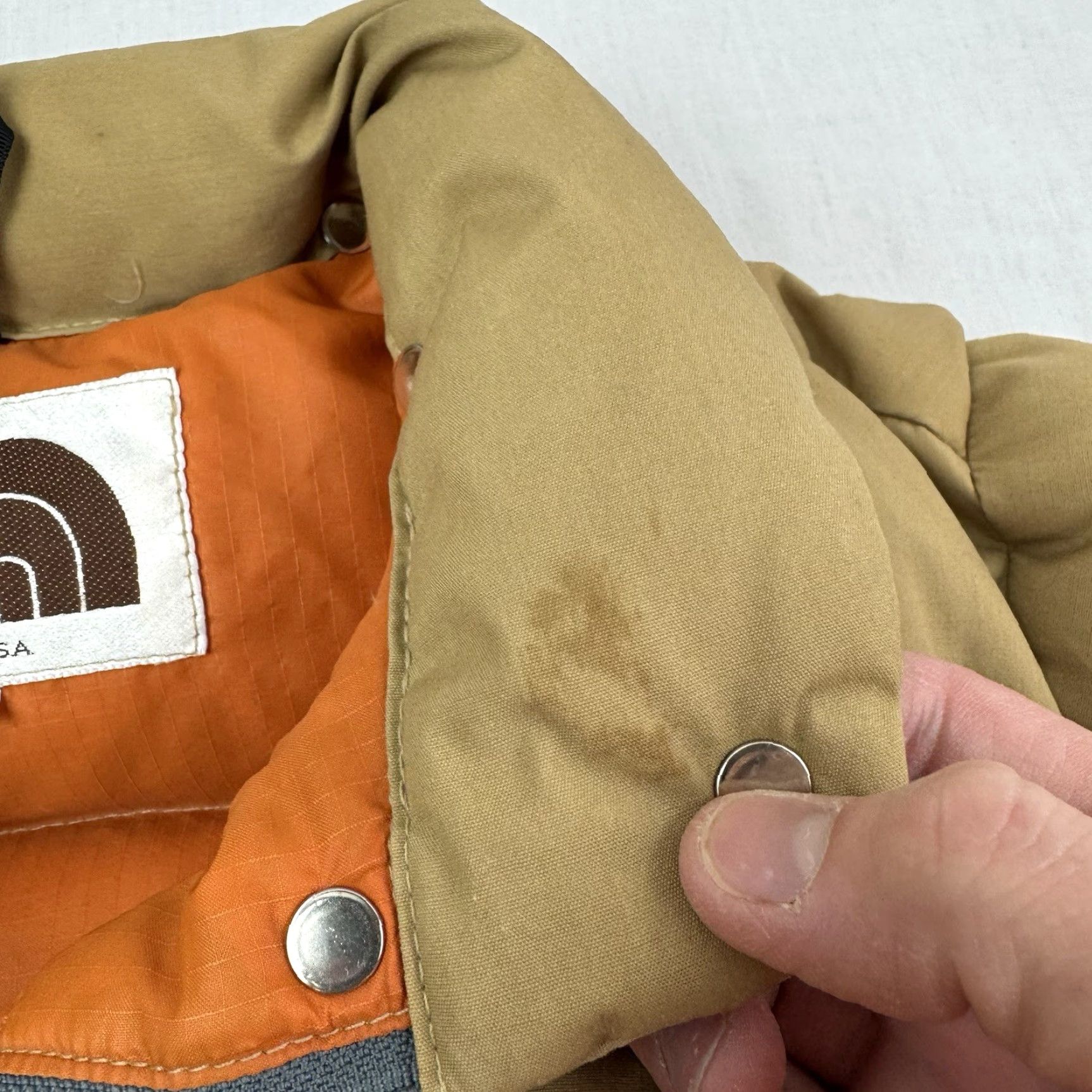 The North Face VINTAGE The North Face Puffer Jacket Goose Down Womens Large Brown Label 80s USA Size L / US 10 / IT 46 - 4 Thumbnail