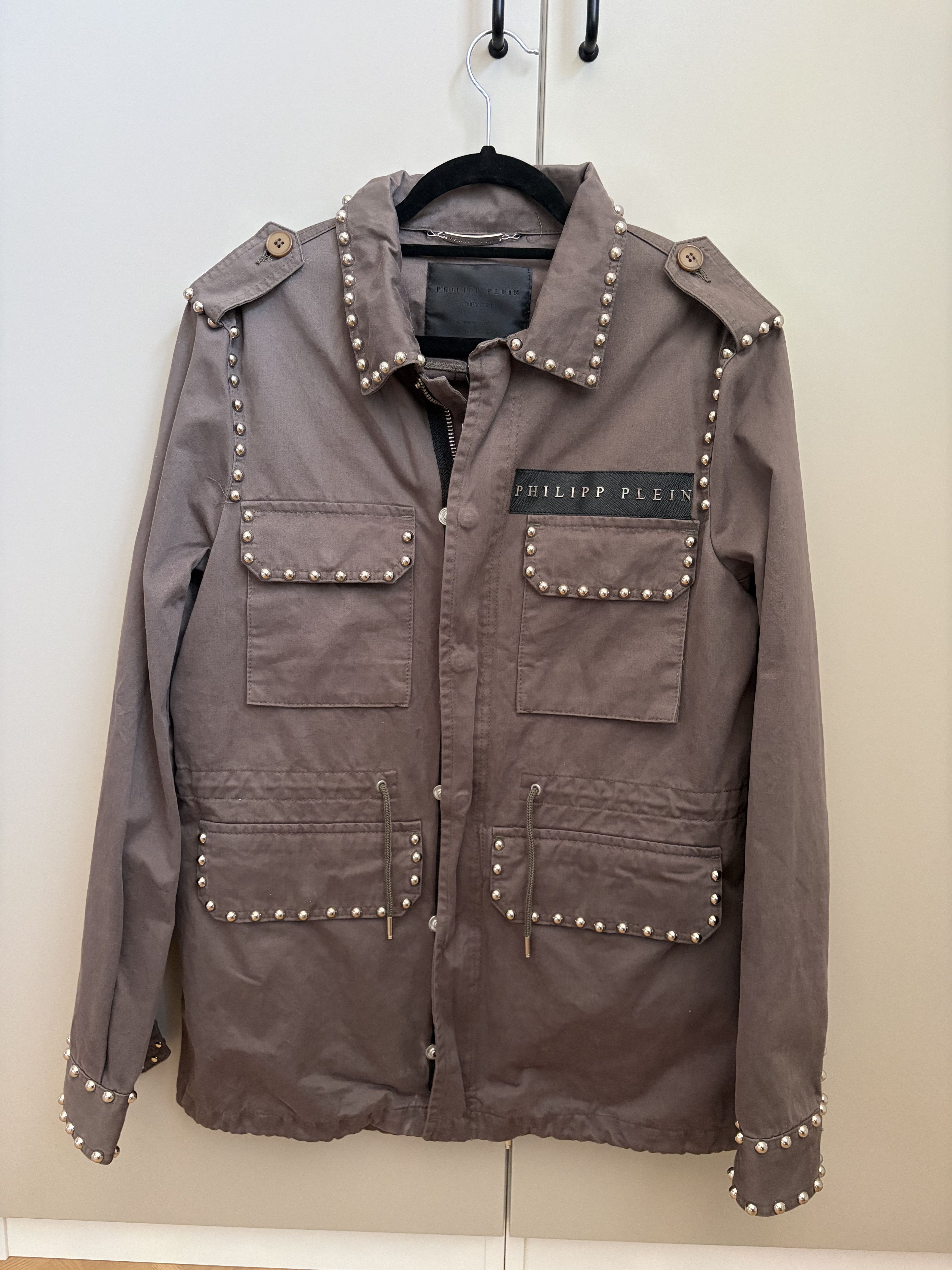 Philipp Plein Philipp Plein SS18 Milan Fashion Show Military Jacket Size S / US 4 / IT 40 - 1 Thumbnail