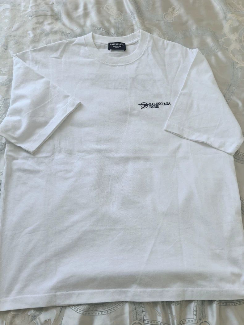 Balenciaga Balenciaga Pure white T-shirt 2505-Nextarrow Size US L / EU 52-54 / 3 - 1 Thumbnail