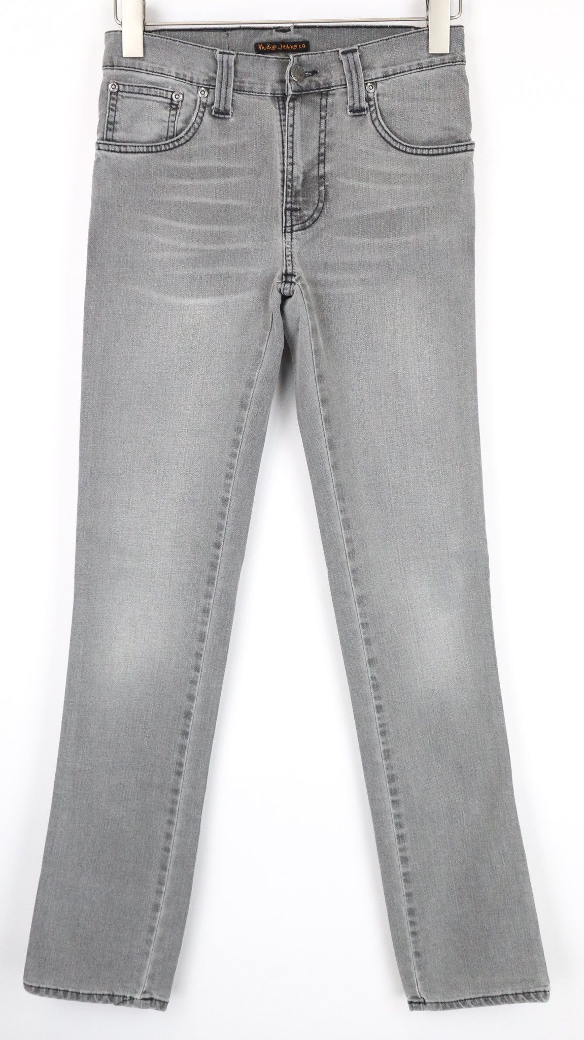 Nudie Jeans JIM W28/L34 Grey Slim Stretch Zip-Fly Jeans 74200 Size US 28 / EU 44 - 1 Thumbnail