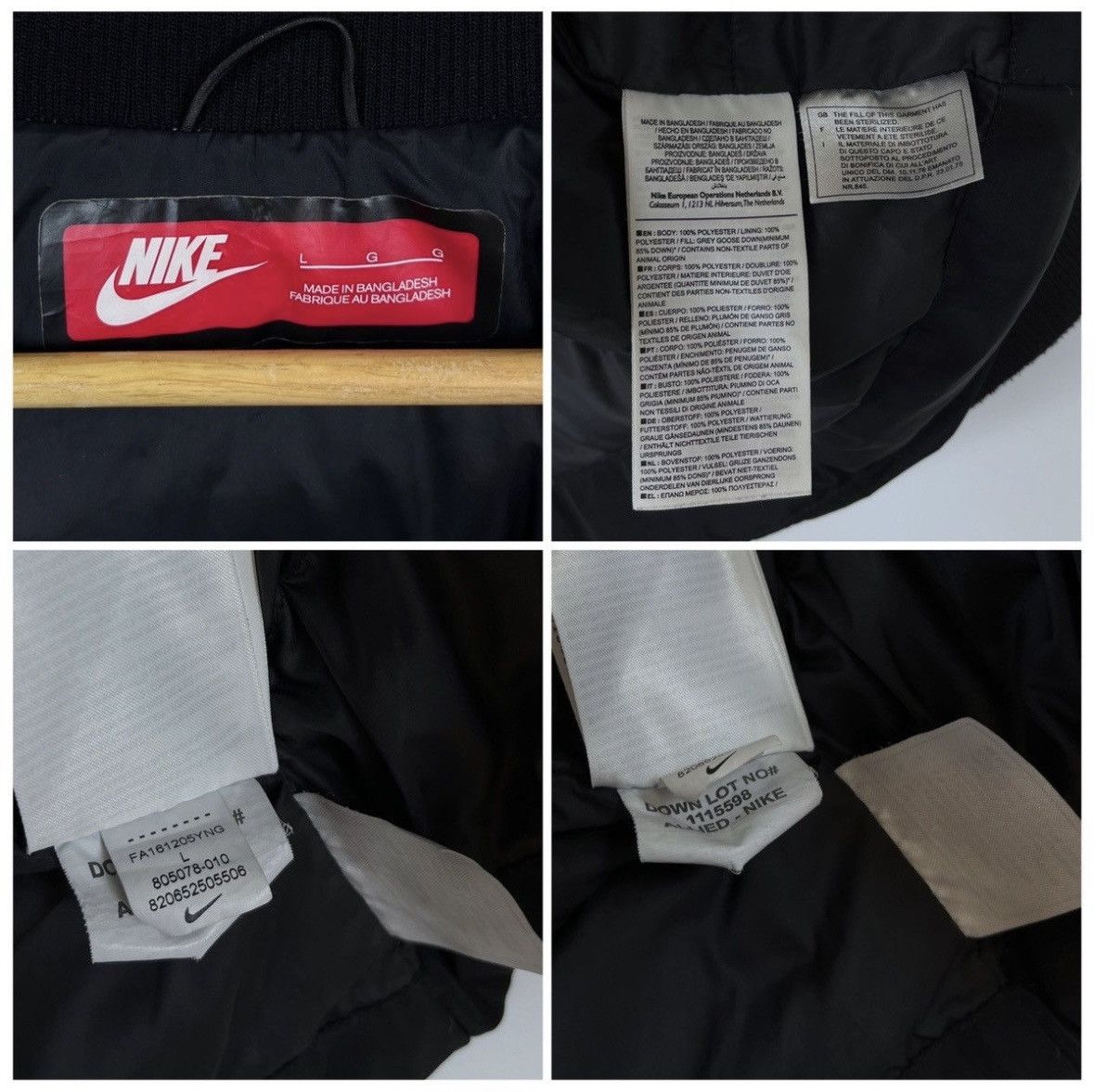 Nike Rare NIKE TECH SHIMMER NYLON JAPANESE DOWN JACKET Size US M / EU 48-50 / 2 - 6 Thumbnail