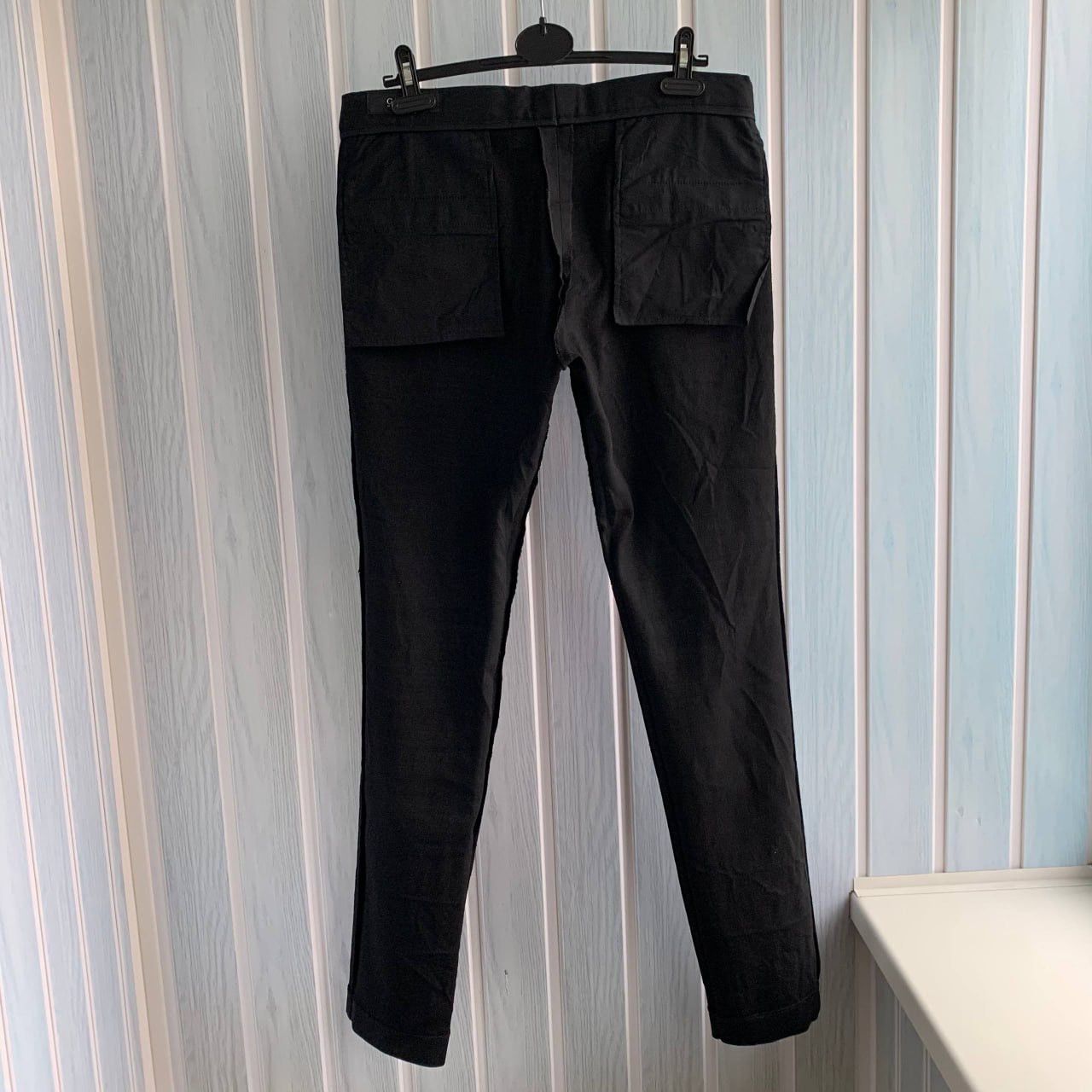 Gucci Vintage Gucci Black Wool Polyamide Knit Men Skinny Trousers Size US 36 / EU 52 - 3 Thumbnail