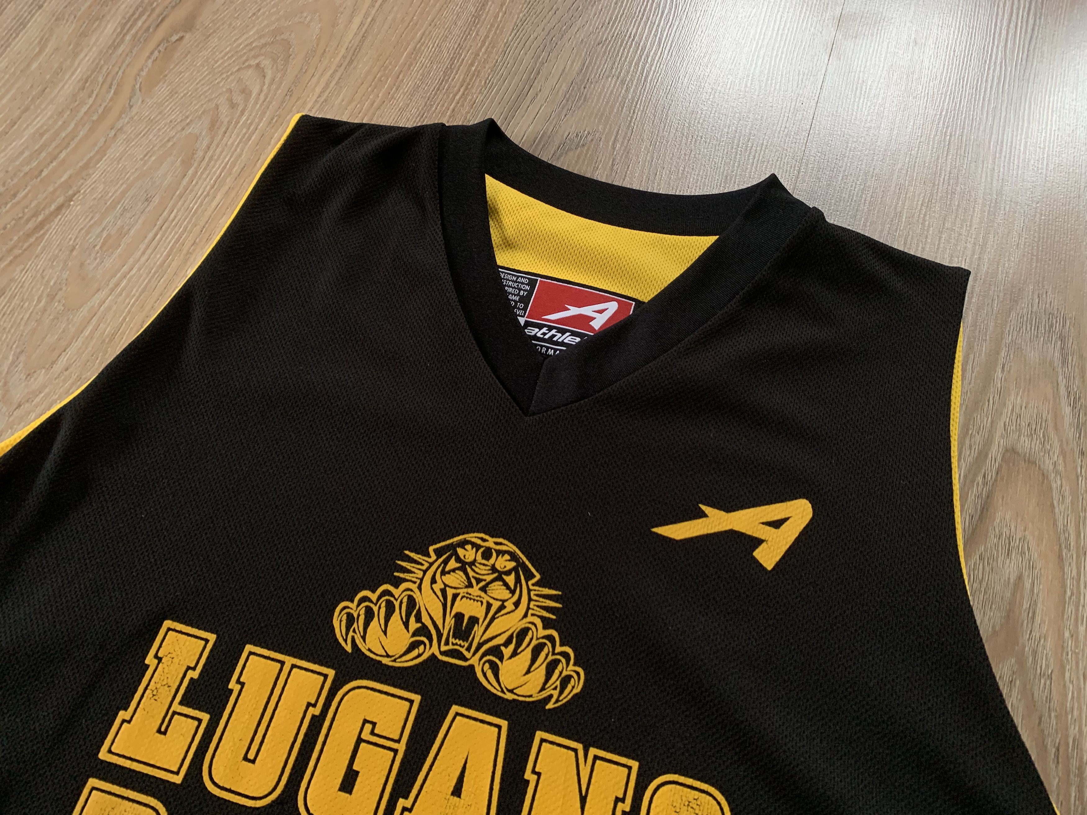 Other Vintage Lugano Basket Tank Top Two-Sided Jersey Size US M / EU 48-50 / 2 - 5 Thumbnail