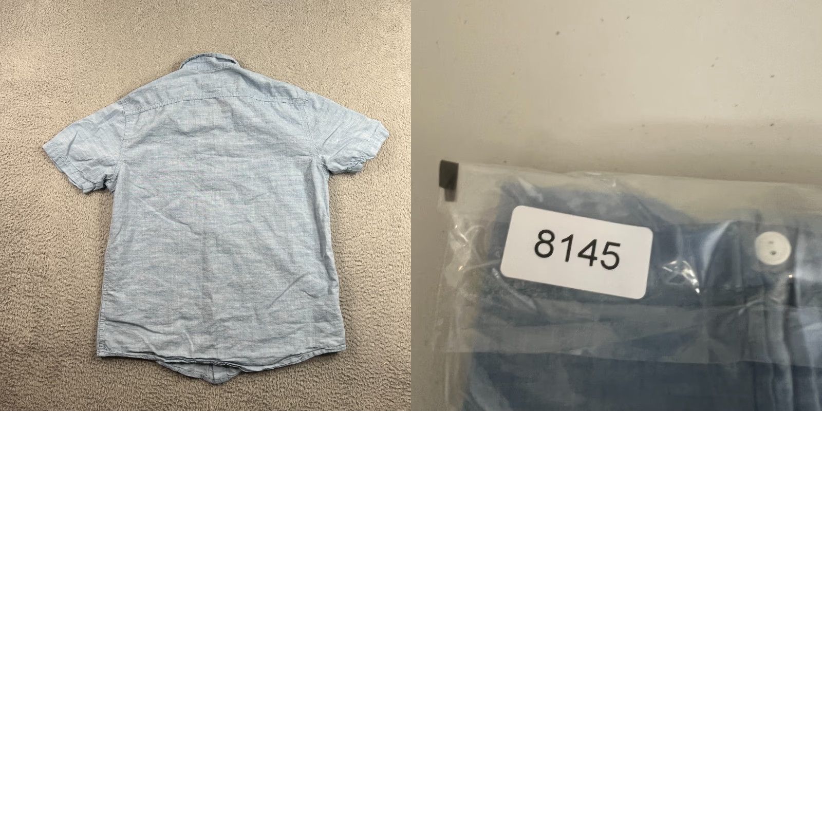 Levi's VINTAGE LEVI'S Shirt Mens Small Blue Chambray Red Tab Button Up Collared Size US S / EU 44-46 / 1 - 8 Thumbnail