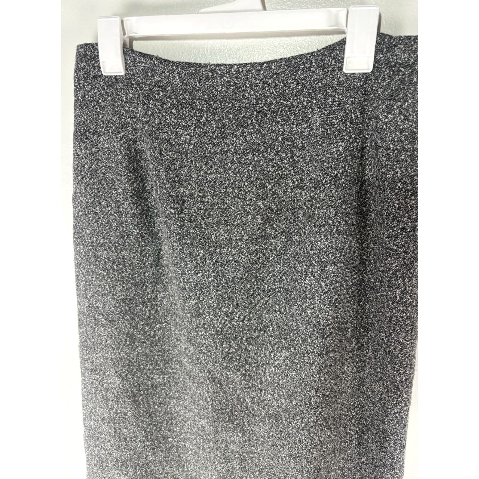Vintage Vintage Briggs Block/Bk Wht Marled Textured Maxi Skirt Womens Size 10 USA Size 32" / US 10 / IT 46 - 2 Thumbnail