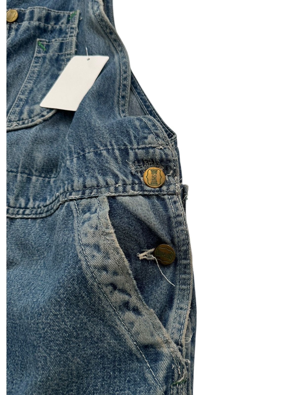 Greg Lauren SS20 Sample Hybrid Denim Overall 50/50 Fragment Size US 32 / EU 48 - 11 Thumbnail
