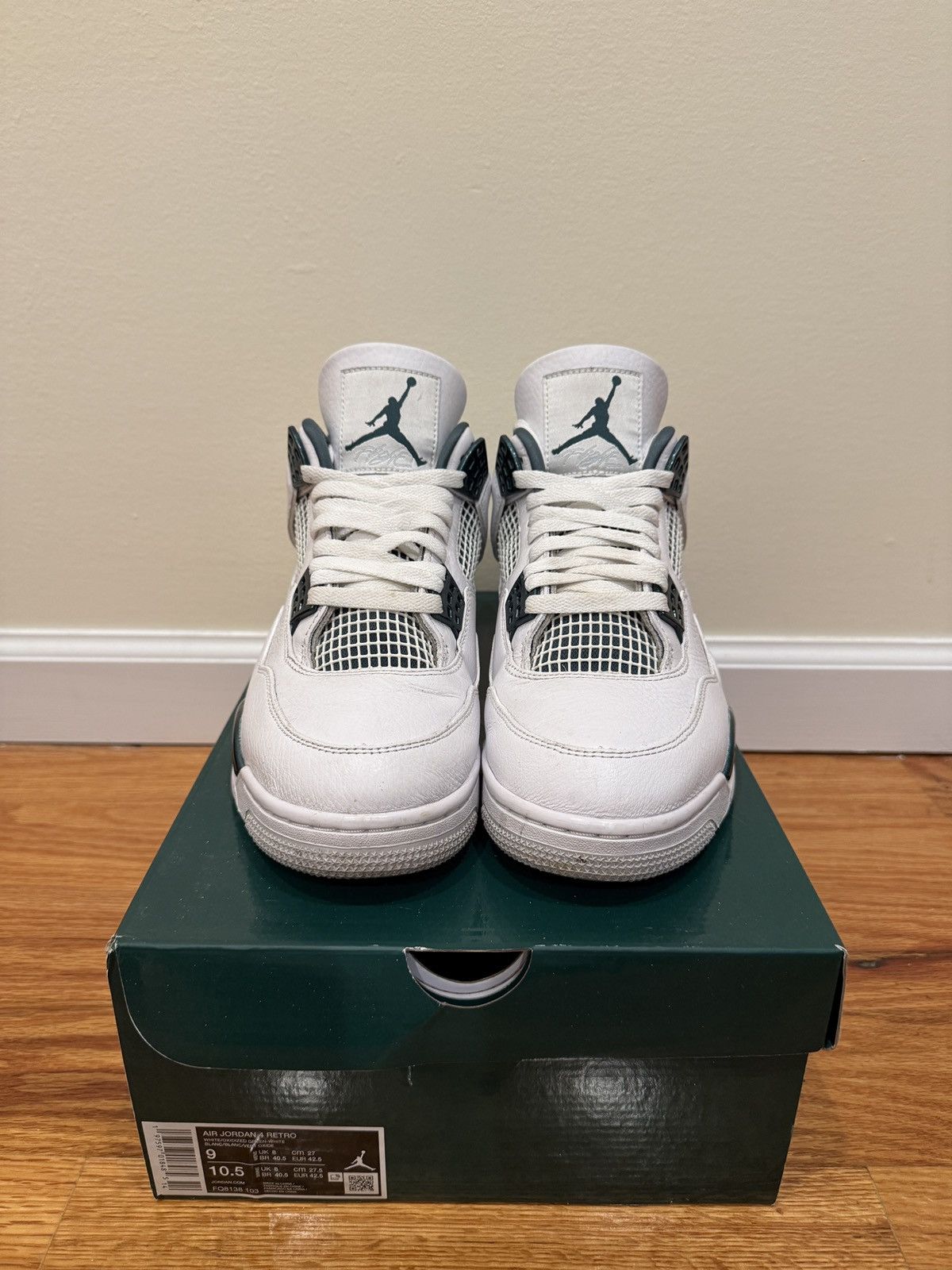Jordan Brand Jordan 4 oxidized green Size US 9 / EU 42 - 1 Thumbnail