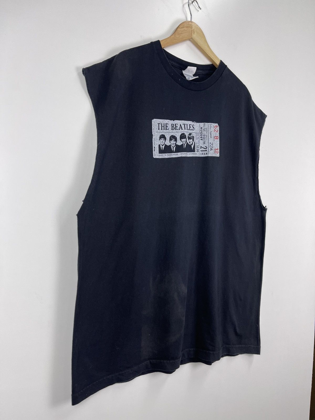 Band Tees Vintage The Beatles Promo Tee sleeveless Size US XXL / EU 58 / 5 - 5 Thumbnail