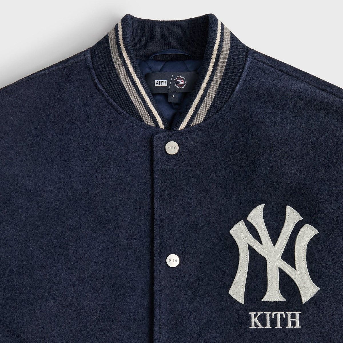 Kith × New York Yankees Kith for the NY Yankees Suede Porter Bomber Jacket Sz Medium Size US M / EU 48-50 / 2 - 5 Thumbnail