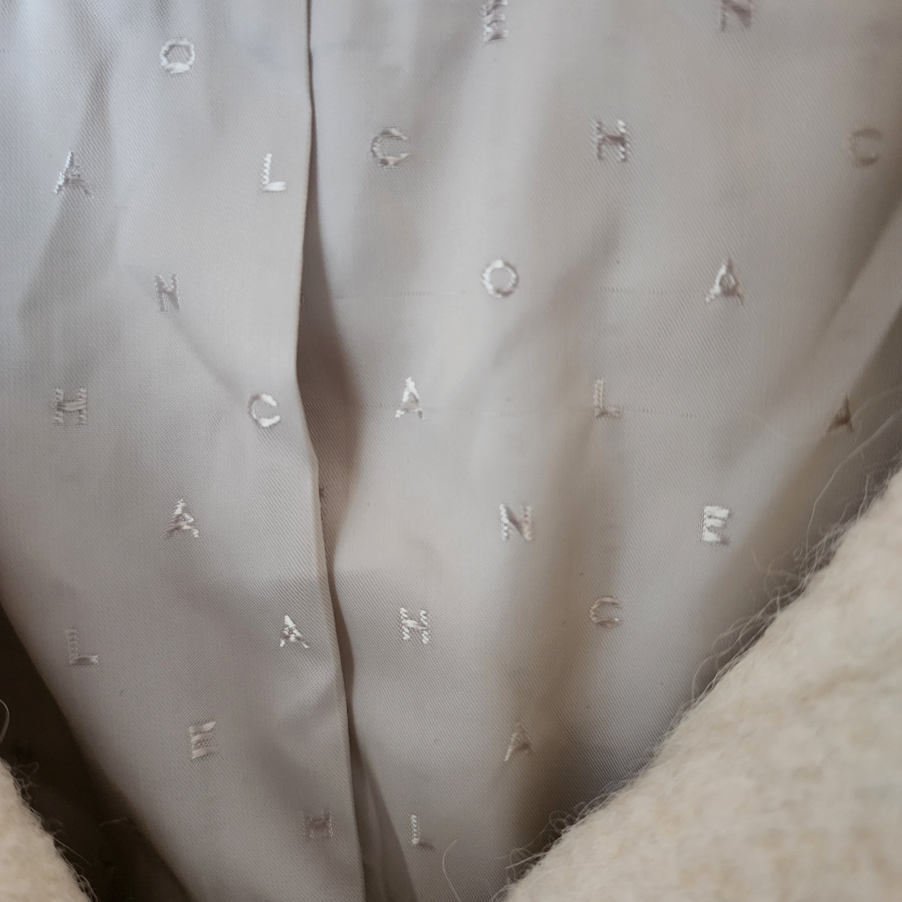 Cole Haan Ivory Alpaca Blend Jacket | Lined Winter Outerwear Size S / US 4 / IT 40 - 7 Thumbnail