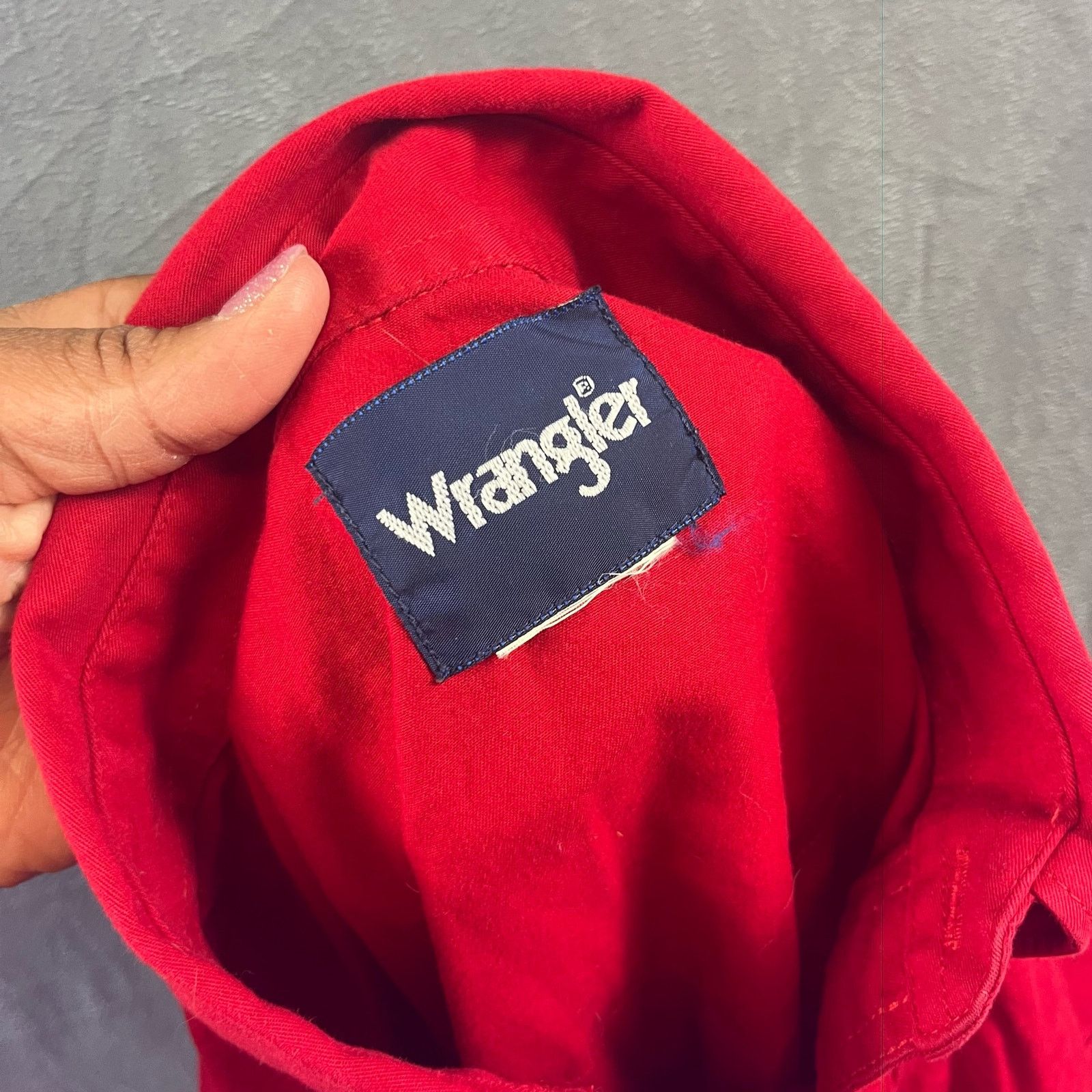 Wrangler Vintage 90's Wrangler Shirt Men's XL Heavy Duty Brushpopper Size US XL / EU 56 / 4 - 6 Thumbnail
