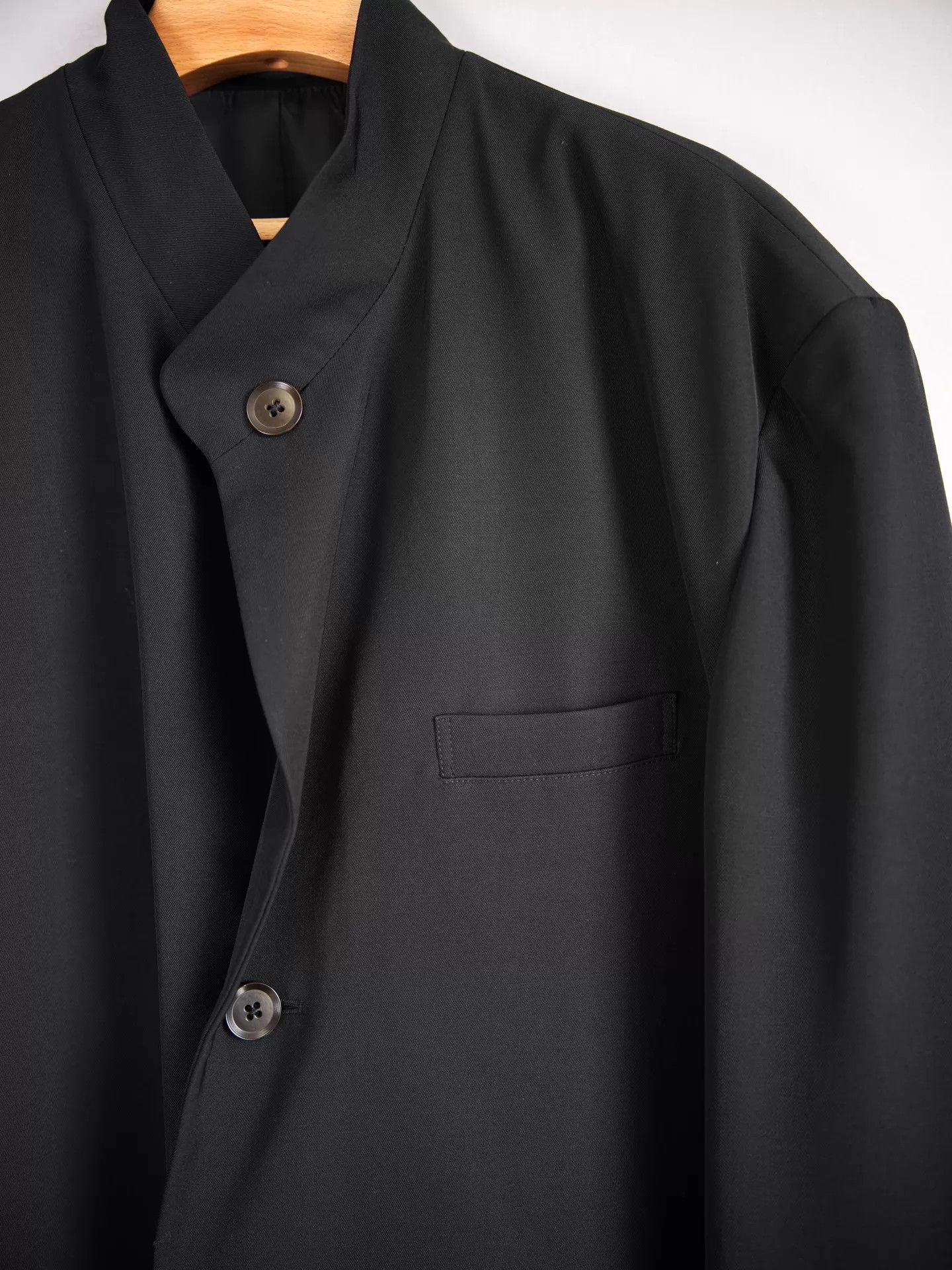 Yohji Yamamoto Yohji Yamamoto 01SS Back Pleated Runway Jacket Size 2 Size US M / EU 48-50 / 2 - 7 Thumbnail