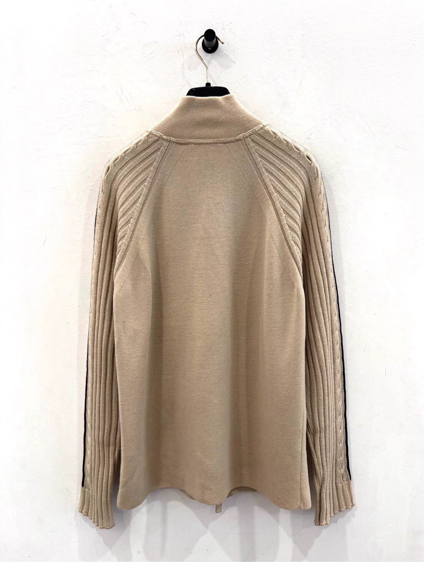 Bally Bally Men's Light Khaki Shield Logo Wool Jacket 50 Size US M / EU 48-50 / 2 - 2 Thumbnail