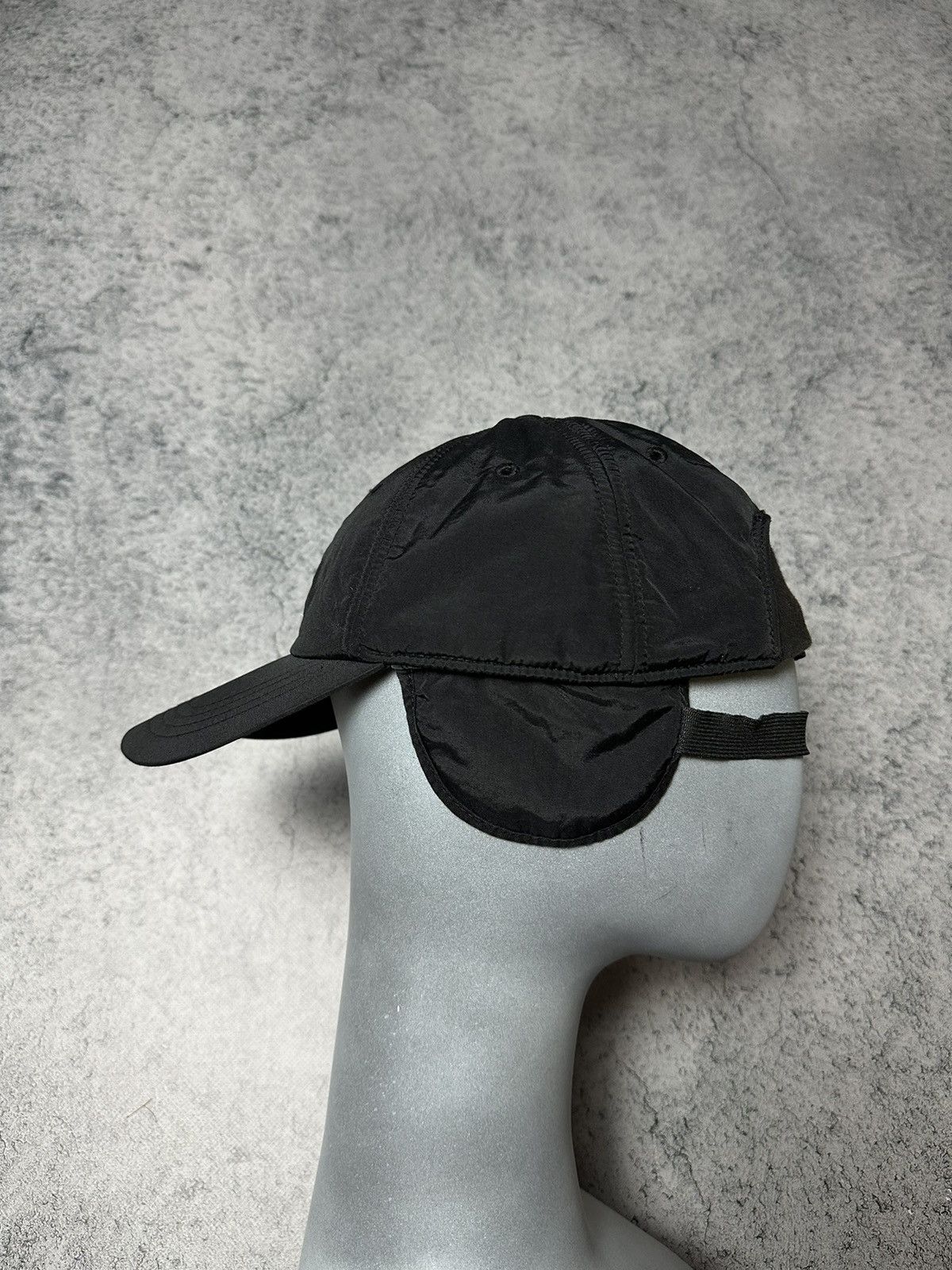 Mercedes-Benz Vintage Mercedes Benz Nylon Racing Earflap Trapper Cap Hat Size ONE SIZE - 4 Thumbnail
