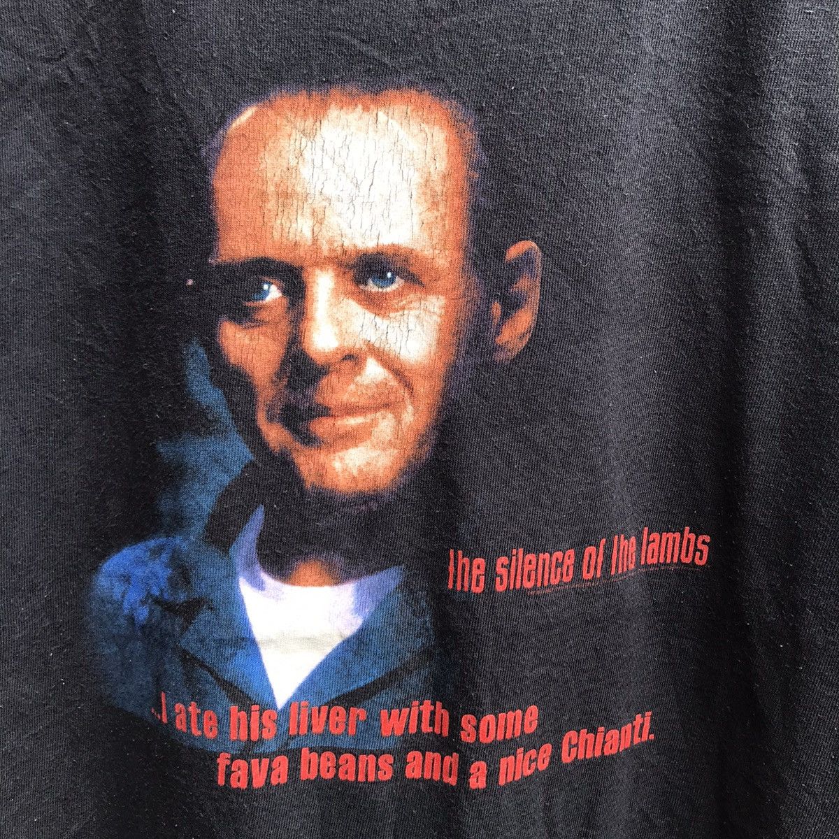Vintage Vintage SILENCE OF THE LAMBS horror movie tee Size US M / EU 48-50 / 2 - 4 Thumbnail