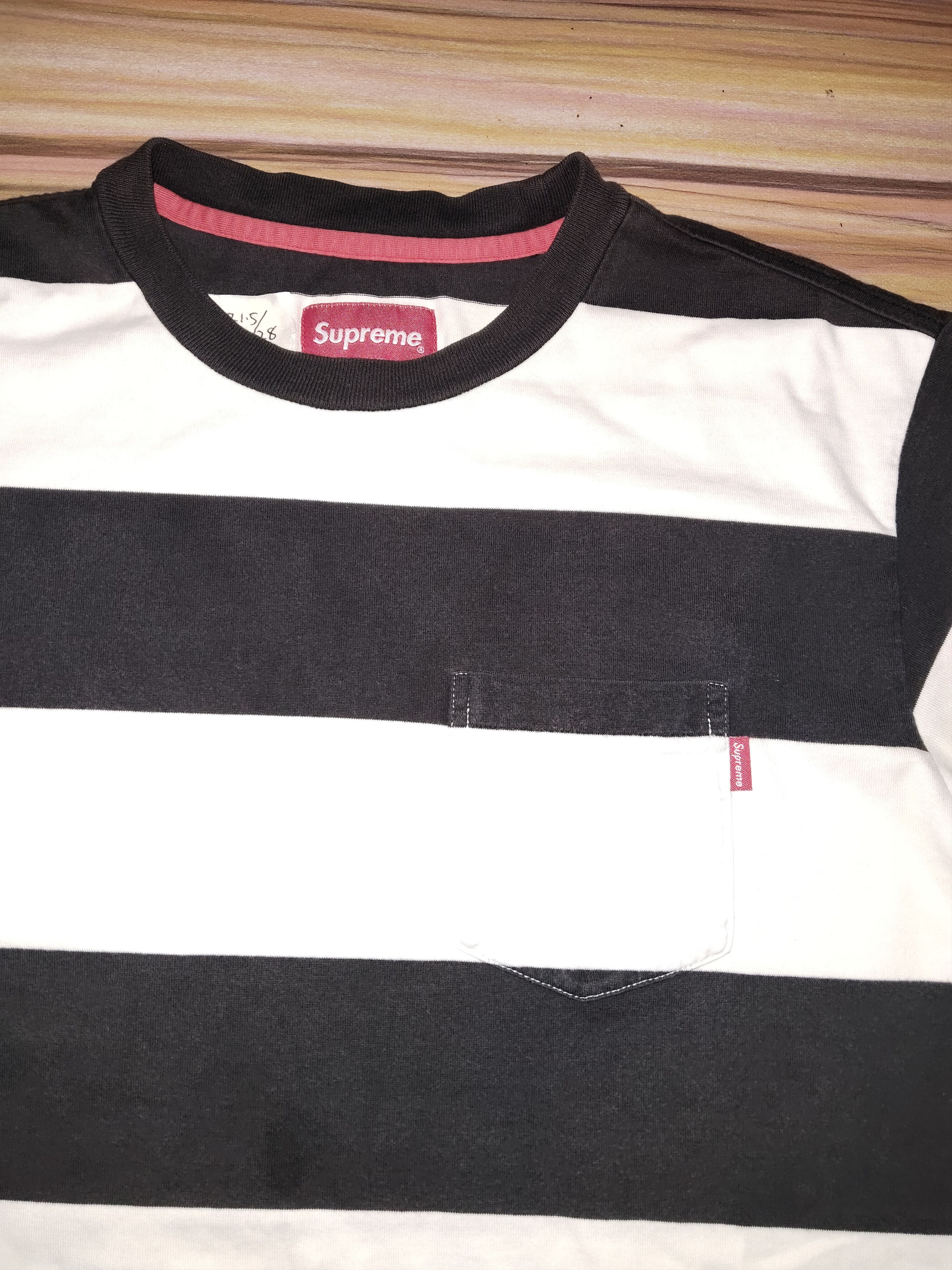 Supreme SUPREME Stripes Single Pocket Size US M / EU 48-50 / 2 - 2 Thumbnail